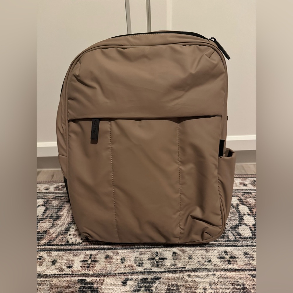 Calpak Luka 15 inch Laptop Backpack - Chocolate - Picture 9 of 10